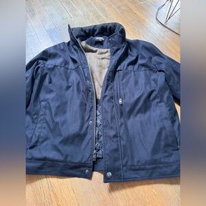 Michael Kors Jacket Mens X-Large Black Soft Shell Jacket